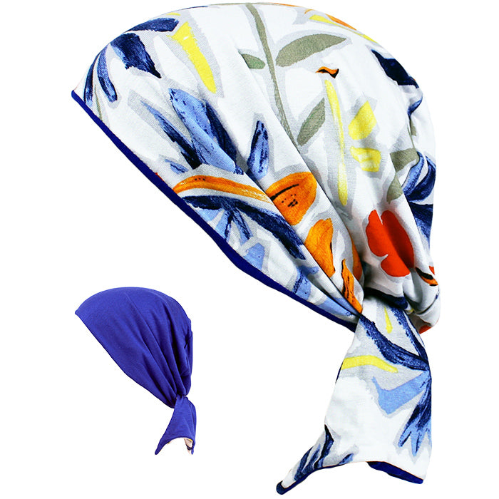 Morgan Reversible Wrap (Spring/Summer Line) - HatsWithHeart