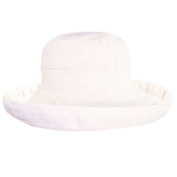 Premium Bucket Golf Hat w/ Skull (White)